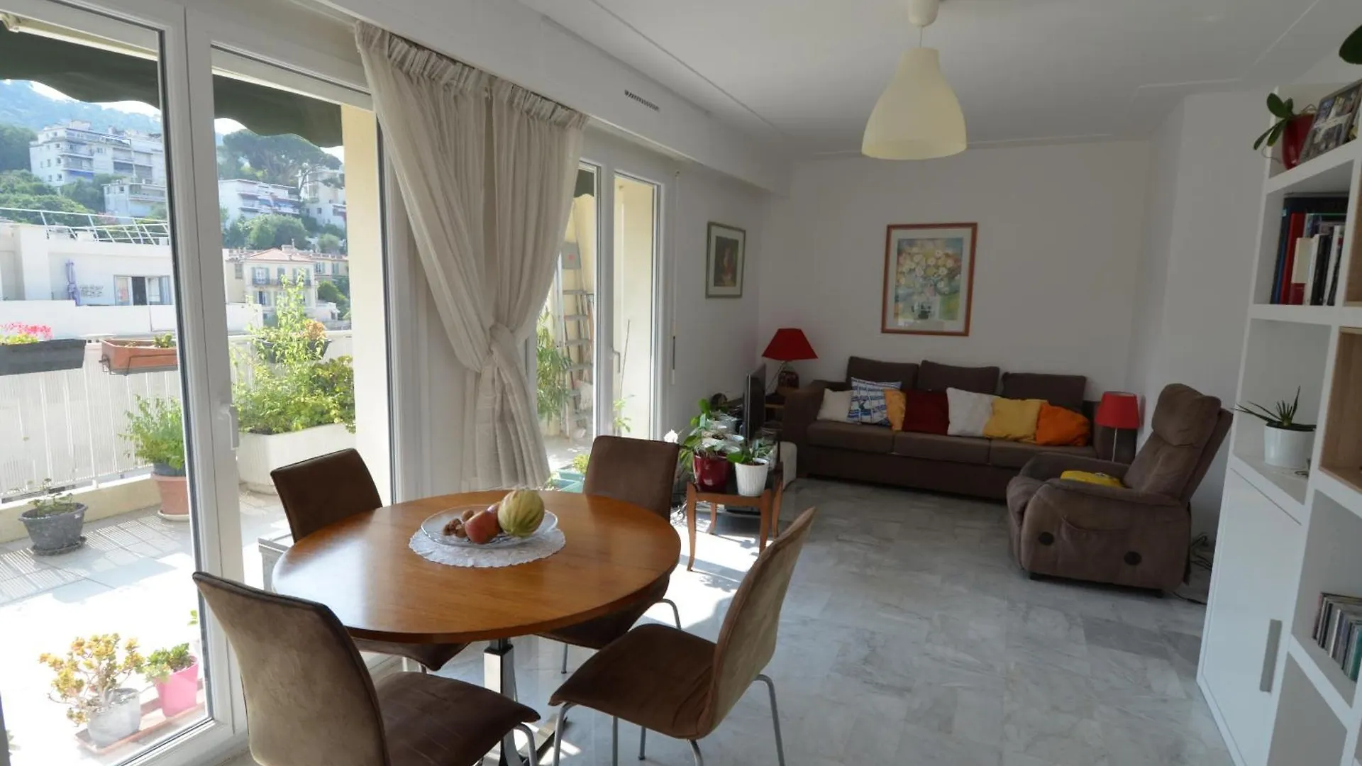Phoenix - Appartement 4 Personnes Avec Superbe Terrasse, Clim Et Parking Le Port De Nice 0*,