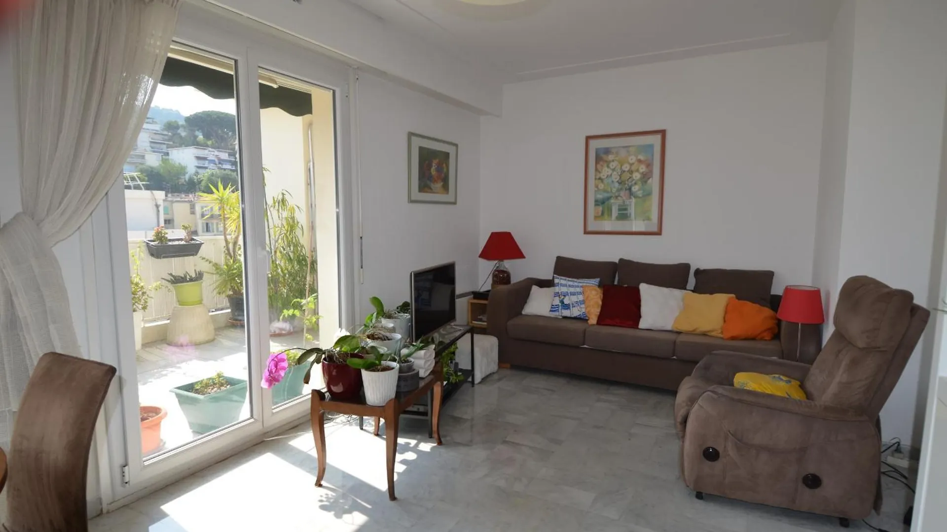Phoenix - Appartement 4 Personnes Avec Superbe Terrasse, Clim Et Parking Le Port De Nice Apartamento